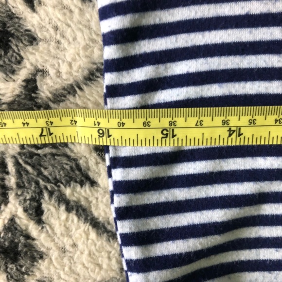 Navy stripe maxi skirt - Picture 3 of 4